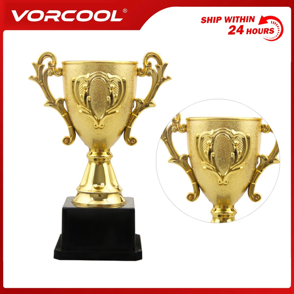 Пластиковый трофей 14 3 см детские спортивные соревнования игрушка с основанием