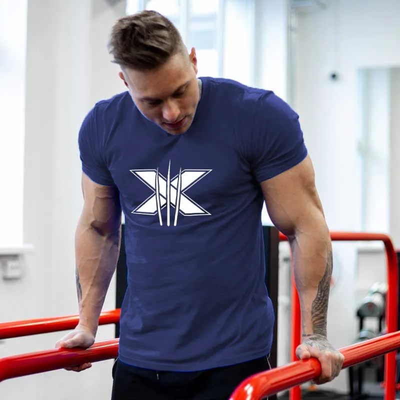Футболка мужская для бега с принтом XXl|Беговые футболки| |