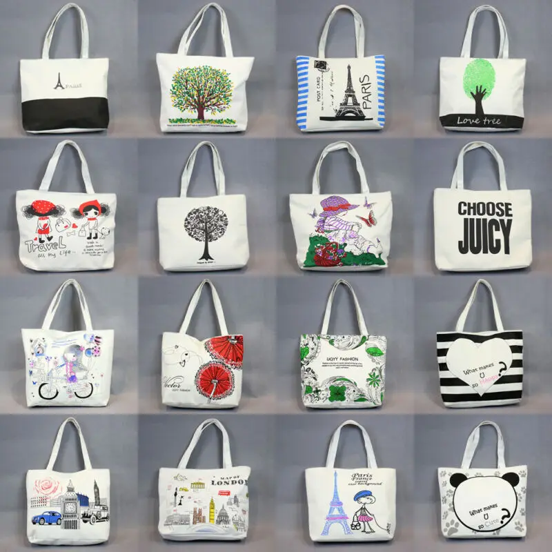 Модная женская Холщовая Сумка тоут через плечо сумка на кошелек хобо