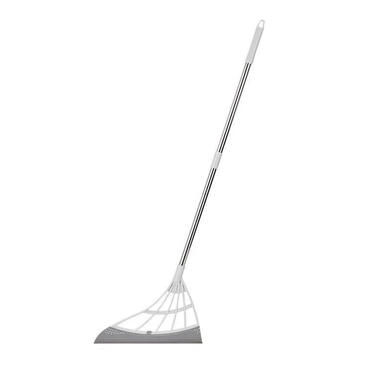 

Rubber Broom Hand Push Sweeper Magic Broom Floor Wiper Squeegee for Floor Cleaning Floor Squeegee Sweeping Brush Pet Hair Broom