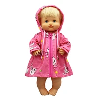 2020 new raincoat doll clothes fit 42cm nenuco doll nenuco su hermanita doll accessories