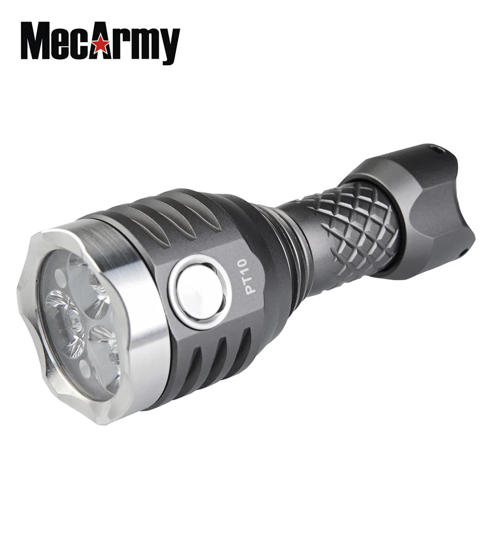 MecArmy PT10 ультра яркий USB Перезаряжаемый компактный фонарик 3 * CREE XP G2 светодиоды