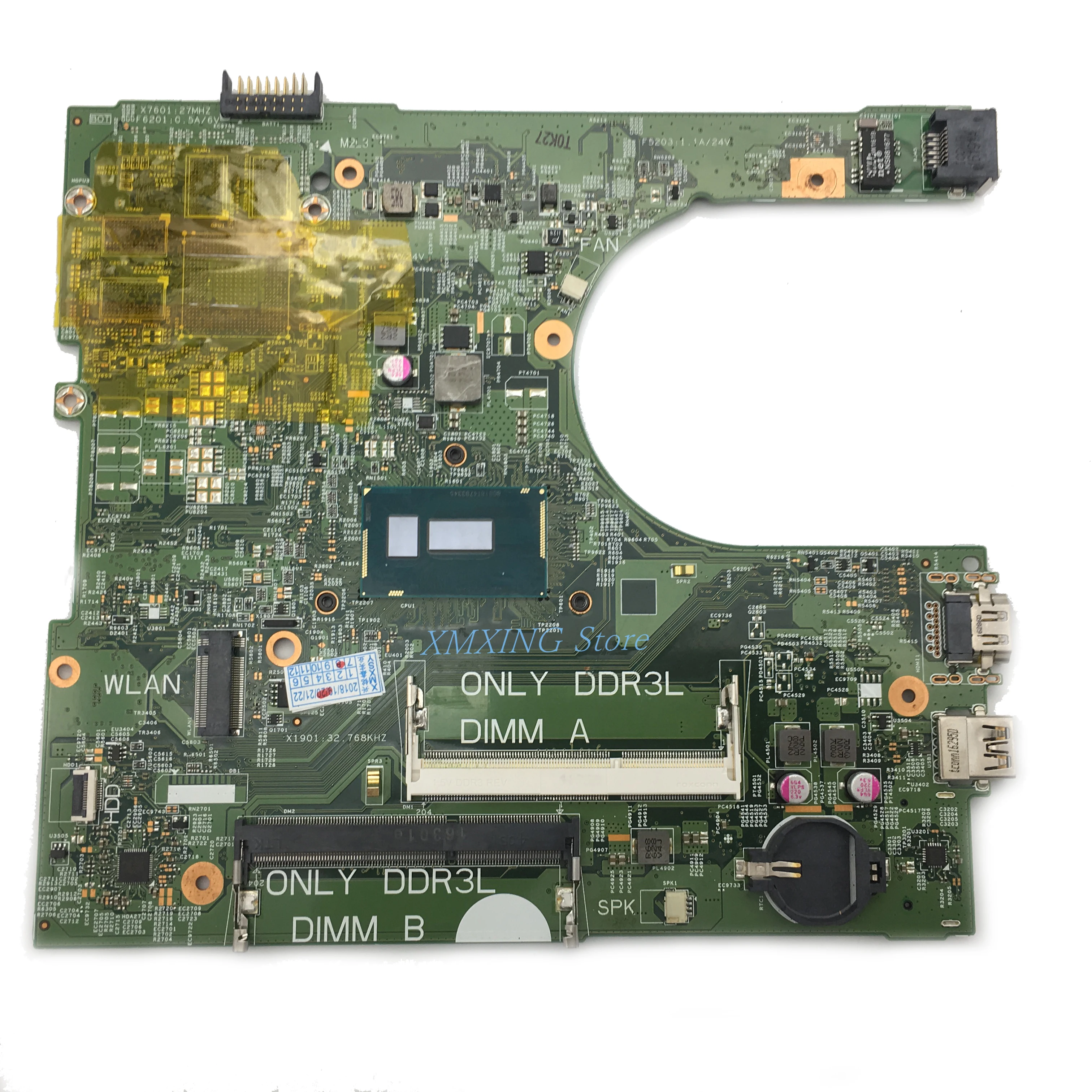

FULCOL For DELL INSPIRON 15 3558 Laptop Motherboard i5-5200U DDR3L SR23Y CN-0MHDT2 0MHDT2 MHDT2 Tested 100% work