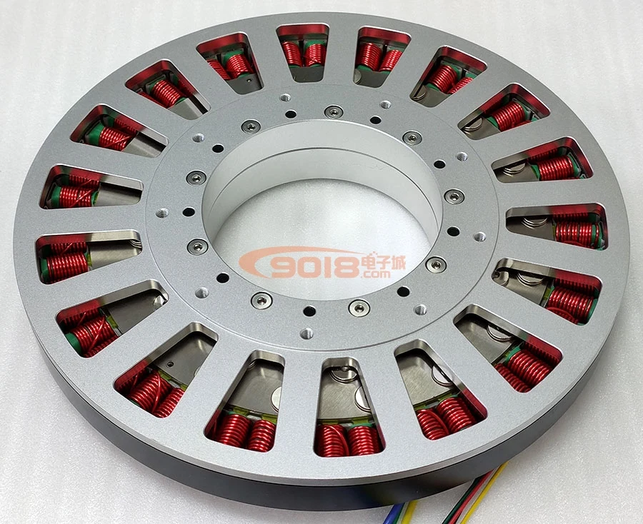 

20310 torque 10Nm large permanent magnet brushless DC motor hollow shaft ultra-thin low-speed torque motor 600W