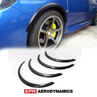 car accessories for 2014 2018 impreza vab vaf sti epa style carbon fiber fender flares glossy finish wheel arch flare cover kit