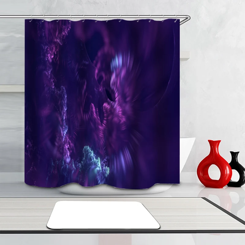 

Психоделическая звезда арт занавеска для душа по индивидуальному заказу шторы 2022 Доставка быстрая и дешевая с крючками высокого качества в...