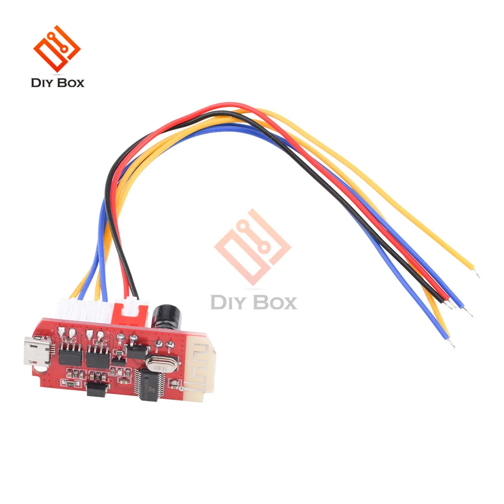 DC 3.7V 5V 5W Bluetooth Amplifier Board Dual Plate Sound Music Player Audio AMP for Speaker | Электроника