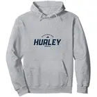 Винтажный спортивный темно-синий пуловер с логотипом Hurley Virginia VA