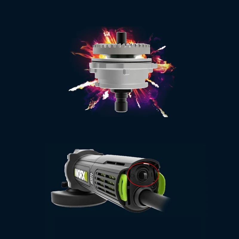 900 Вт режущий полировщик задний переключатель угловая шлифовальная машина