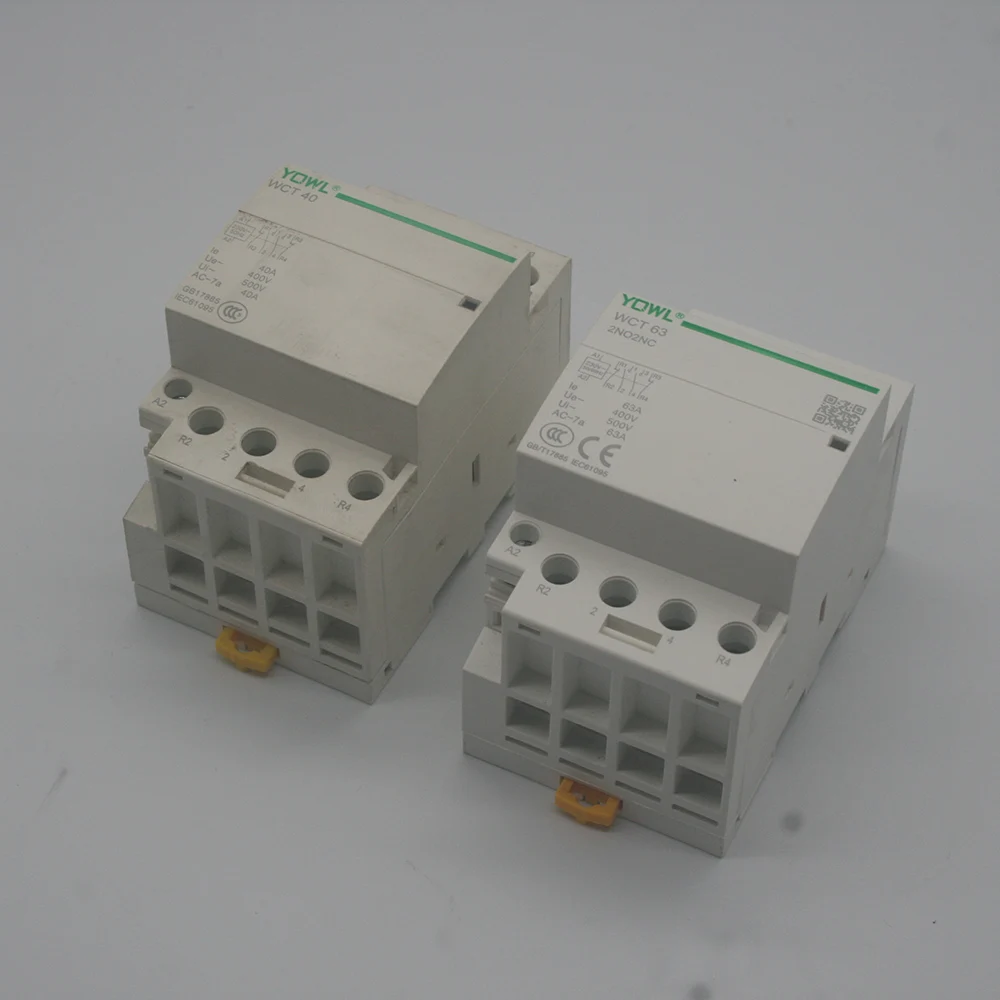 4P 40A/63A 220V/230V 50/60HZ din-рейка ac контактор для дома 4NO 4NC 2NO 2NC | Строительство и ремонт