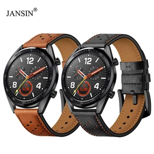 Ремешок кожаный сменный для Huawei Watch GTHuawei Watch 2 Classic Honor Watch Magic Sports, Ширина 22 мм