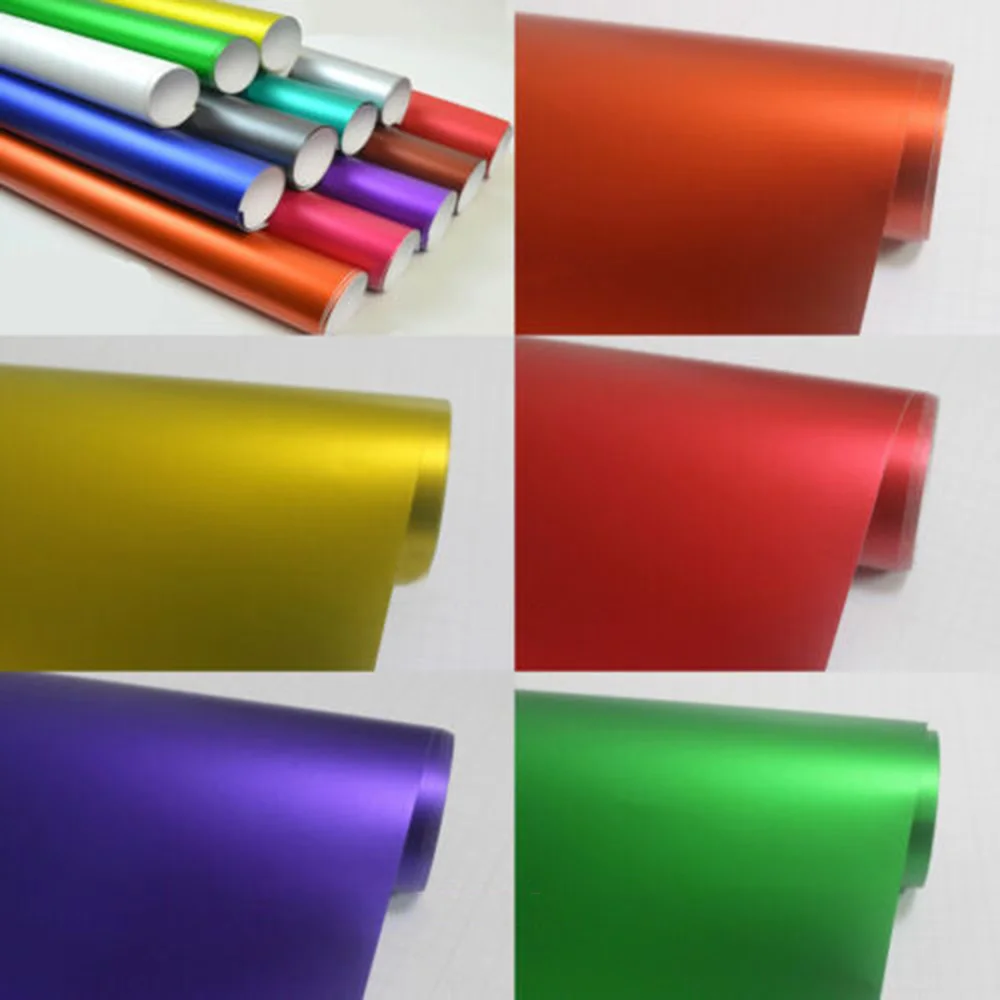 

Waterproof Car Sticker Wrap 12*60inch Accessories Chrome Exterior Film