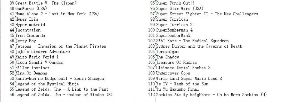 Поддержка экономии! 112 в 1/Shadow/DKC123/Sonic 4/Aladdin/Lost Vikings/для 46 контактов консоли NTSC |