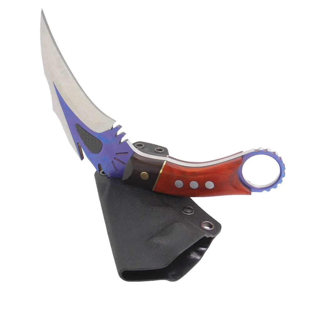 MASALONG Kni114 серия Дракон дракары фиксированное лезвие Karambits ножи кемпинг Охота