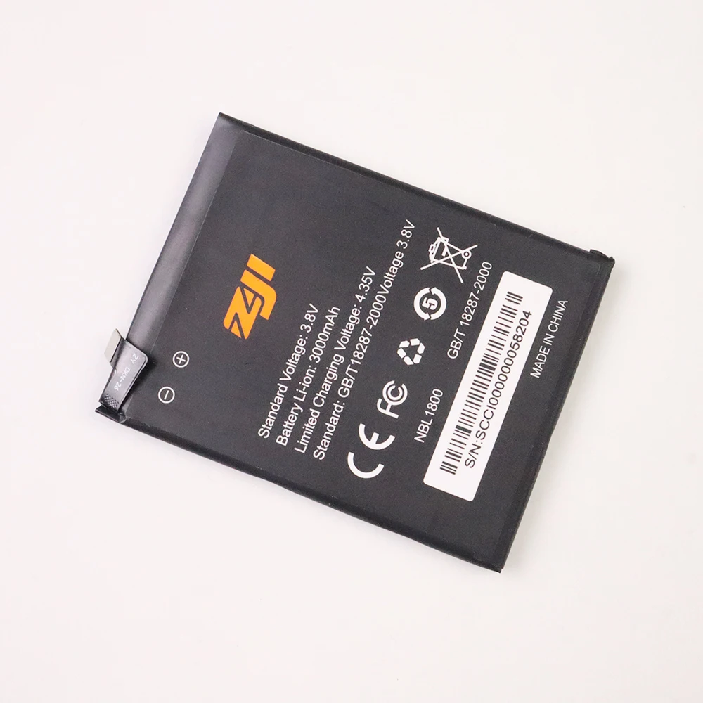Новинка 100% оригинальный телефон аккумулятор zoji Z7 3000 мАч для смартфона Бесплатные