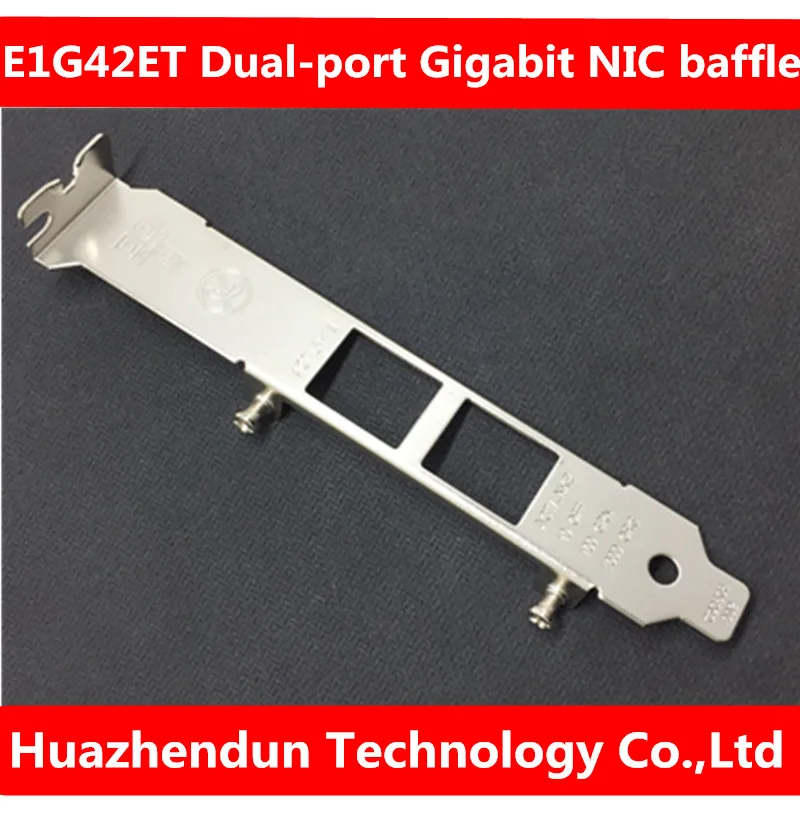 

E1G42ET dual-port Gigabit network card bezel pcie full height long baffle 12CM 10pcs free shipping