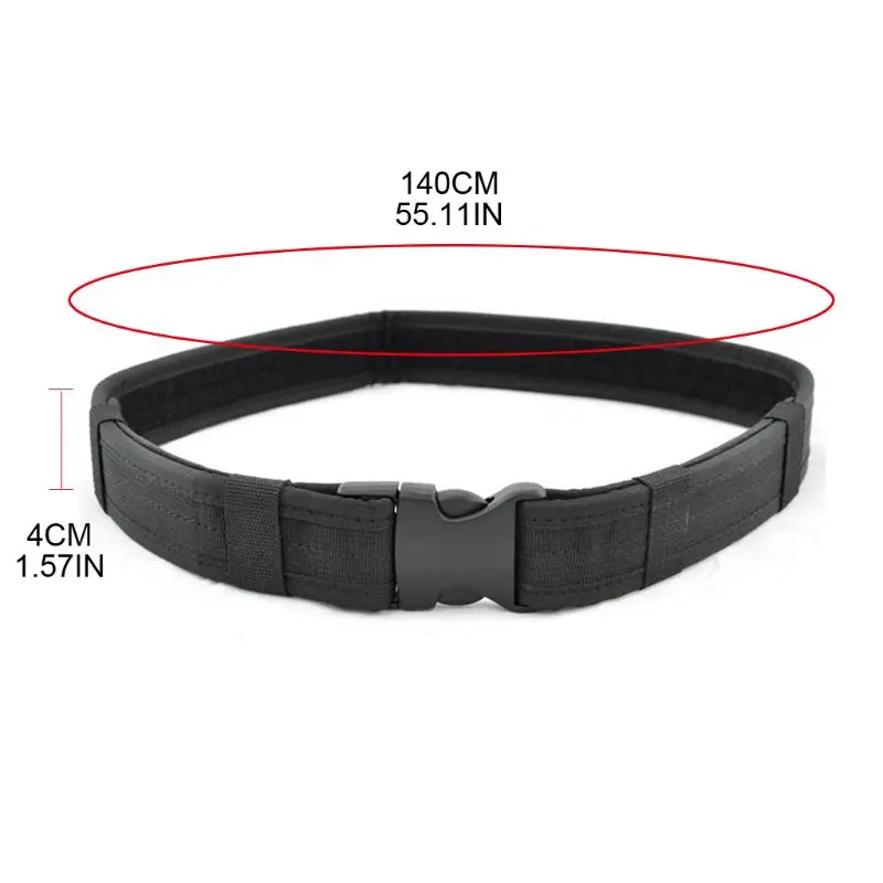 

Adjustable Military Outdoor Sports Waistband Wear-resistant Nylon Belt Waist Holster Combat Accessories