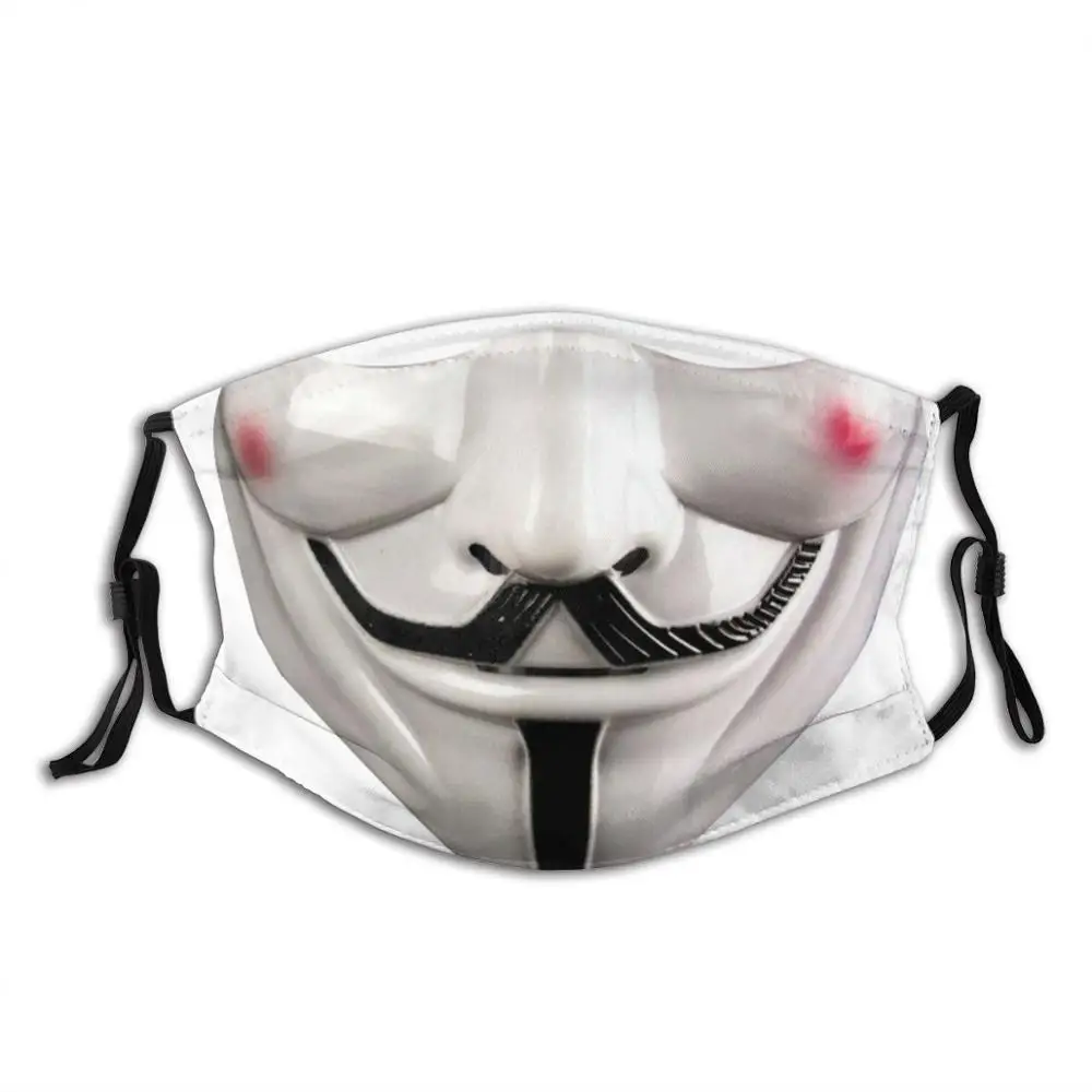 The Mask Of Revolution Face с фильтром V для комиксов Вендетта | Аксессуары одежды