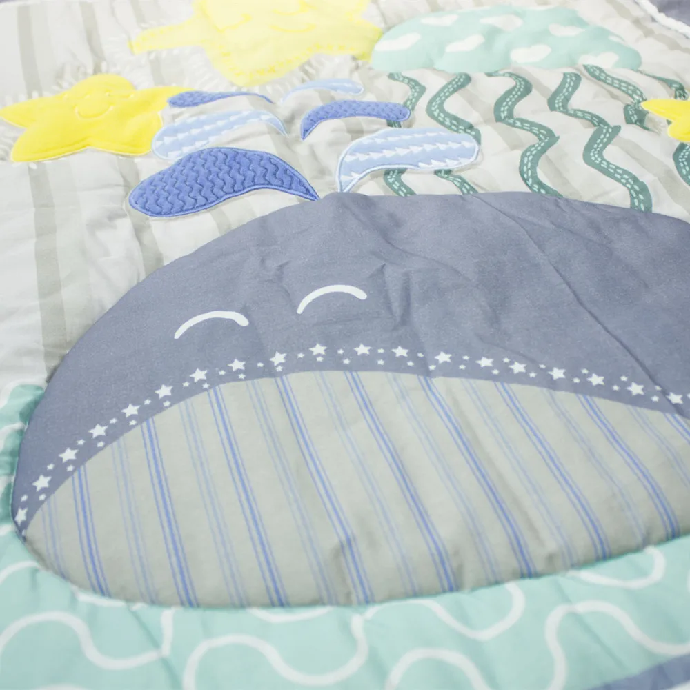 Акция! Комплект постельного белья для новорожденных 7 предметов Морская звезда