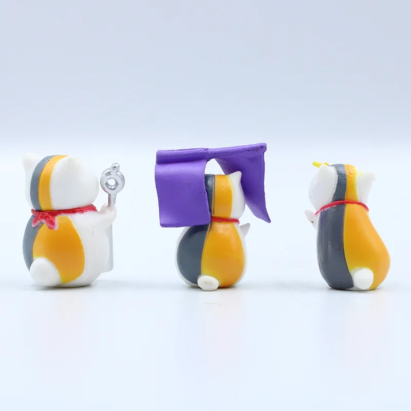 6 шт./компл. мини Кот миниатюрные фигурки сказочные садовые украшения Террариум Diy