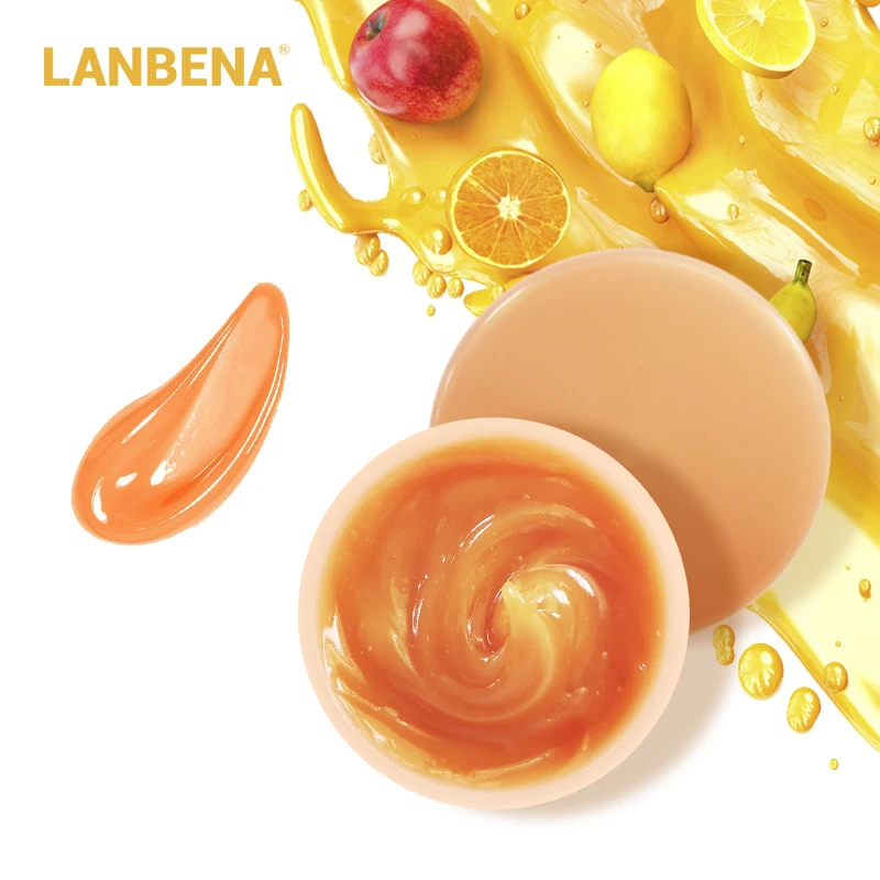 LANBENA Orange Lip Mask Plumper Vitamin C Lips Cream Balm Sleeping Anti Wrinkle Moisturizing Exfoliator Nourishing |