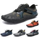 Новые летние Для Мужчин's сандалии для прогулок на открытом воздухе пляжный водный Спортивный обувь быстросохнущие шлепанцы для Плавания море серфинг Нескользящая водонепроницаемая обувь