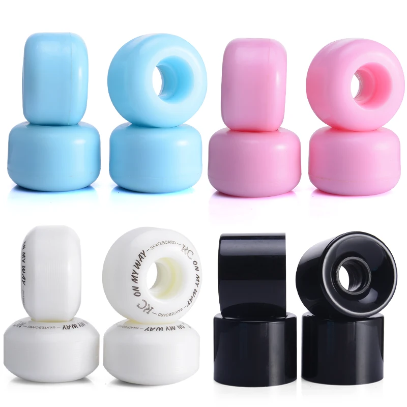 

Led Skate Wheels 60mm Pu Sturdy Colourful Nonslip Skateboard Wheels Wear Resistant Ruedas De Skate Skateboard Accessories EI50SA