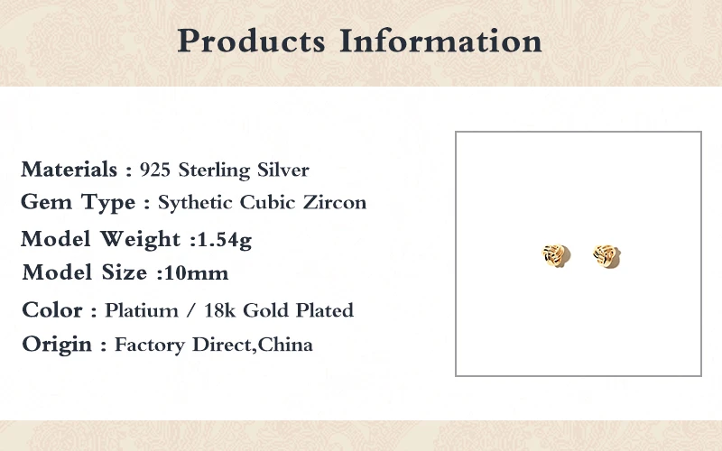 

VINY Silver 925 Jewelry Earrings For Women Love Knot Stud Earrings Gold/Silver Jewelry 2021 Trend Pendientes Mujer Gift