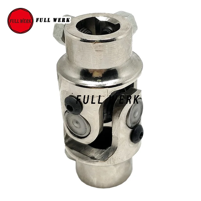 Никелированный одинарный рулевой вал 3/4 дюйма DD x универсальное U-образное