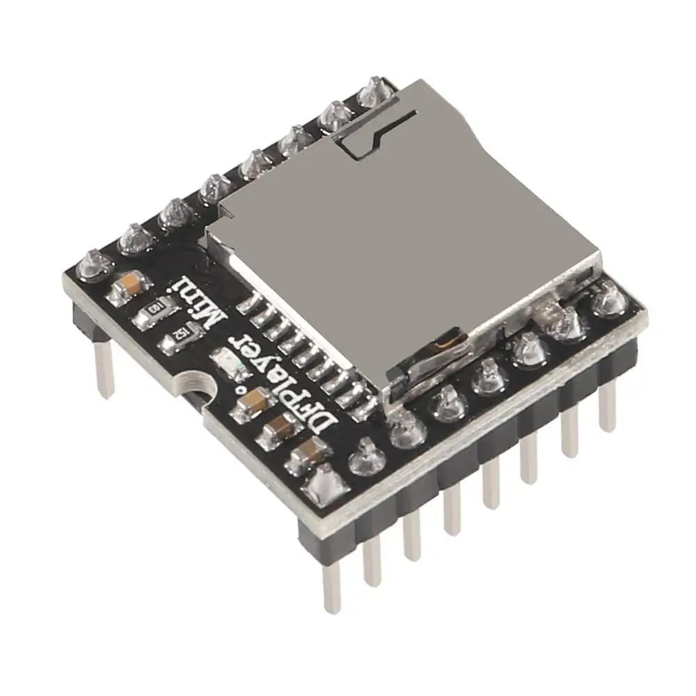 Плата декодирования голоса DFPlayer мини модуль MP3 плеера TF карта U диск вход