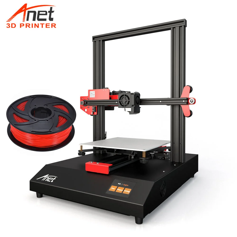ET4 Add 1KG PLA 3d принтер Анет A6 3д принтер 3D принтер с 16 г SD Card 10 м нити 3D комплект принтера 0.4 мм сопла RepRap i3 pritner DIY Kit i3 комплект anet a6 3d принтер комплектующие - Цвет: ET4 Add 1KG PLA