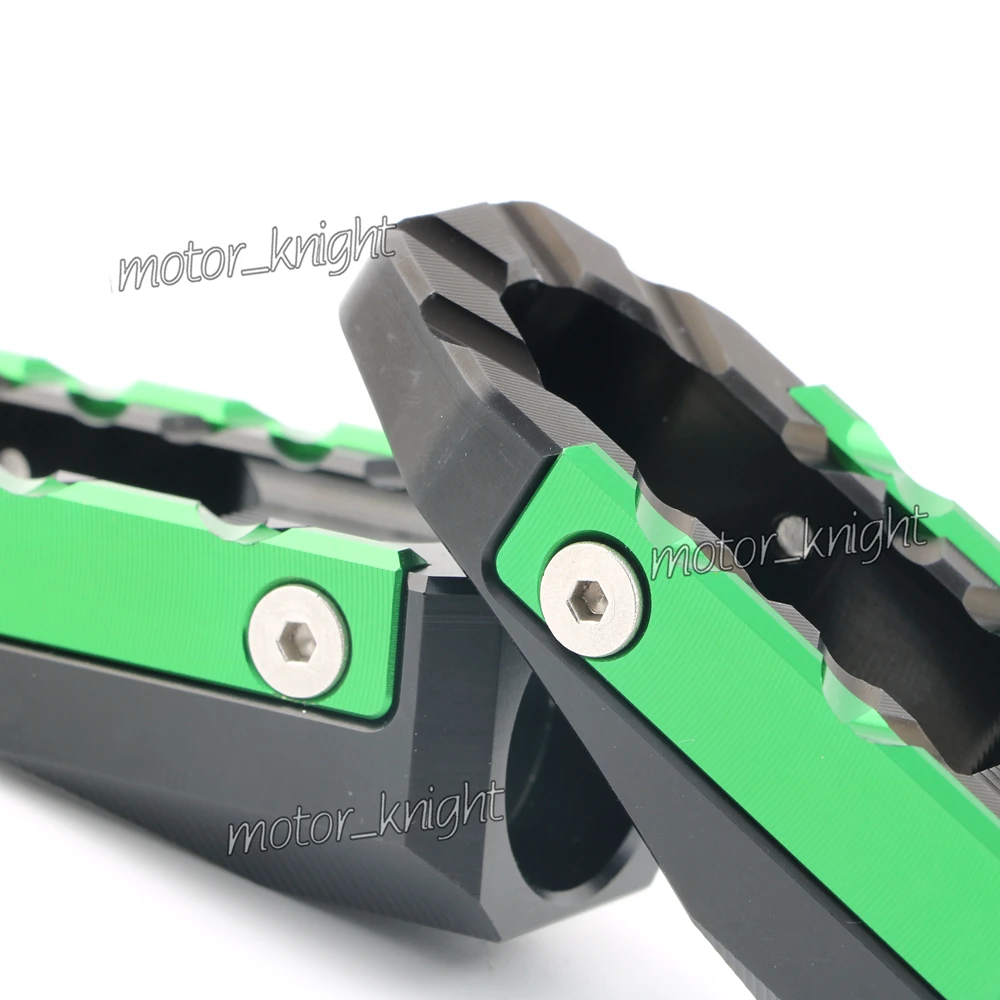 Для Kawasaki ZX 6R 10R 9R ZX12R ZX14R ЧПУ задняя подножка подножки педали Z750 Z800 Z1000/SX NINJA650 Versys650