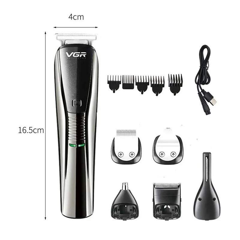 

Мужская бритва и машинка для стрижки волос в носу, 6 в 1