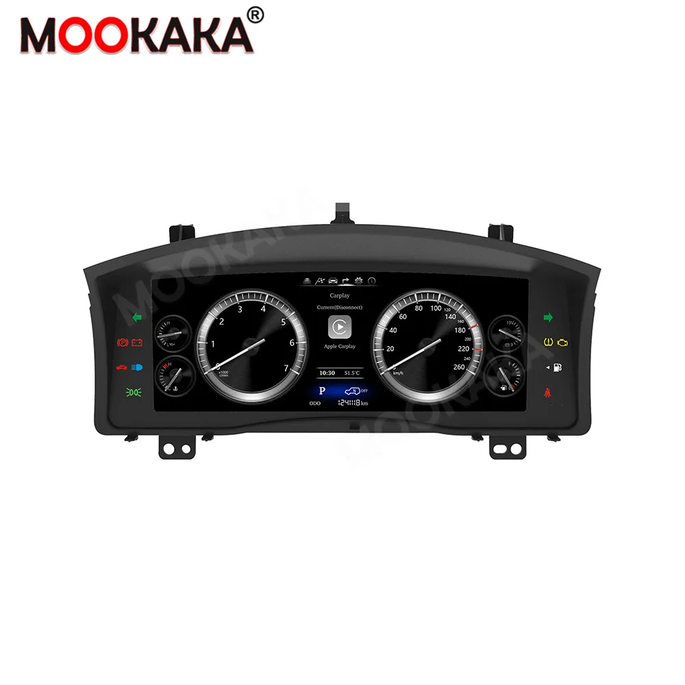 12 3 lcd android for lexus lx570 2007 2015 car multimedia instrument digital dashboard display head unit gps navigation free global shipping