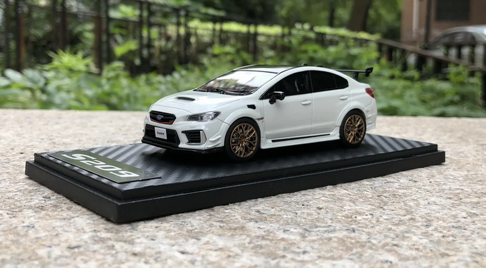 

MC 1/43 Scale WRX STi s209 фотоколлекция игрушек с пером