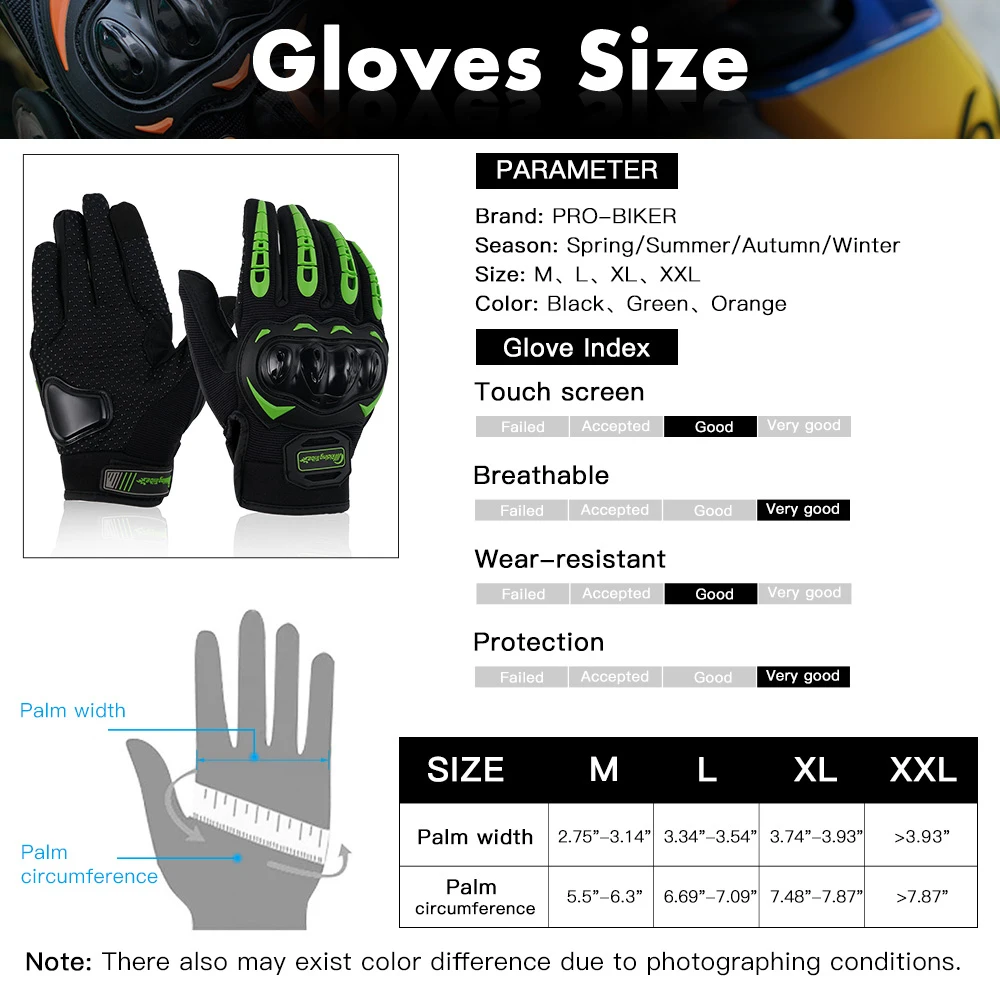

RIDING TRIBE Motorcycle Glove Cycling Racing Gloves Summer Breathable Motorbike Protective Gears For Kawasaki KTM BMW