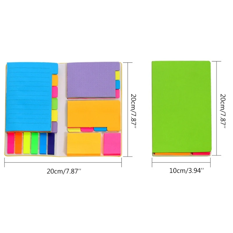 

Creative Notes Pad Sticky Note Dividers Tabs Book Notes Bible Sticky Notes Sets