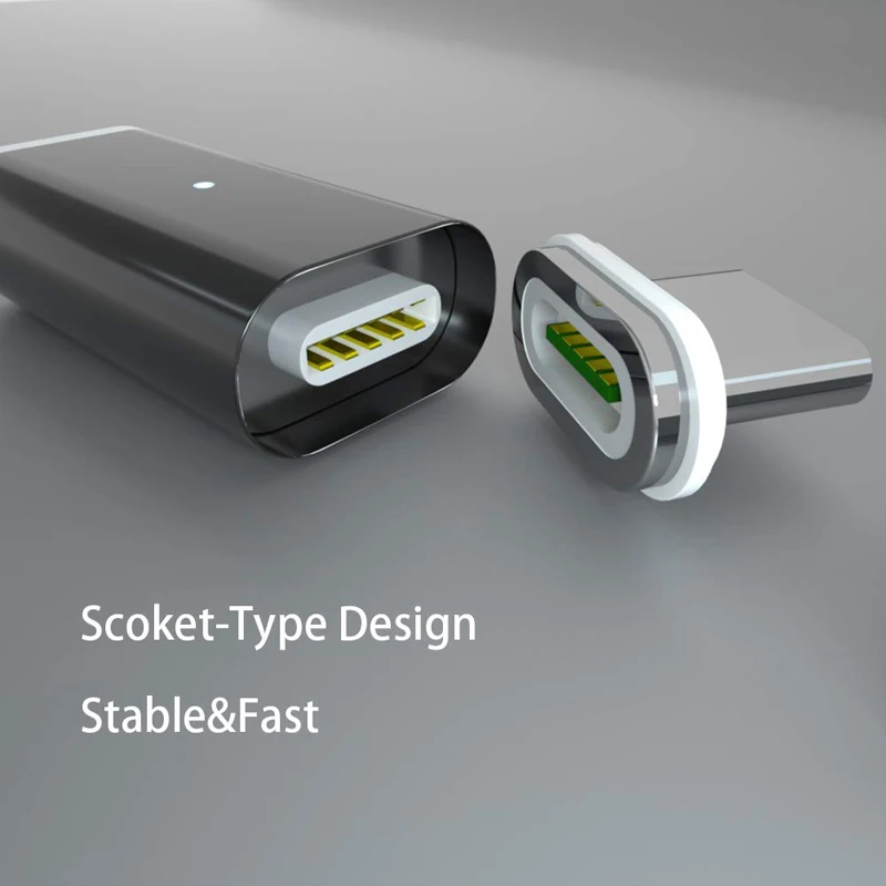 Магнитный адаптер CANDYEIC USB Type C для Huawei Honor SAMSUNG SONY LG магнитный кабель Xiaomi Redmi VIVO OPPO