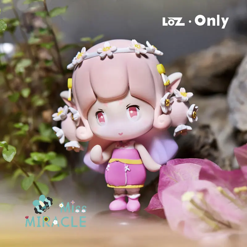 

Mysterious Box LOZ ONLY Miss Miracle Flower Fairy Series Blind Box Toy Girl Heart Home Hand-made Decoration Kawaii Accessories