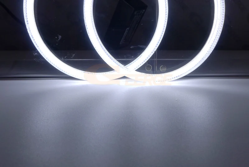 Отличный ультра яркий CCFL ангельские глазки набор колец Дневной светильник для Ford