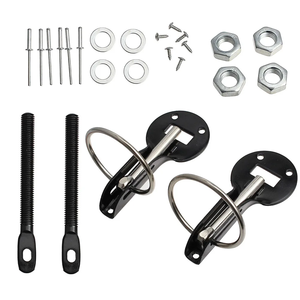 Скрытая крышка капота замок штифт крепление защелка Автомобильный