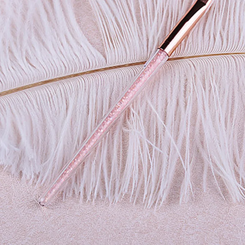 1 шт. угловая кисть для бровей нейлоновая волос Кисть макияжа глаз жидкая