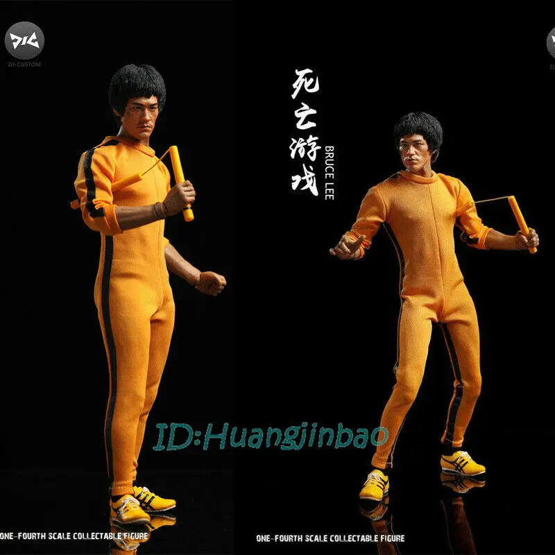 DJ-CUSTOM 1/4 масштаб Брюс Ли фигурка модель ABS Игра смерти в наличии Новинка |