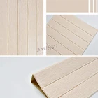 3D текстура древесины стены DIY домашний Декор стены наклейки мягкие столкновения стены Бумага водостойкая самоклеящаяся Складная