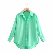 2021 summer new womens clothing simple fashion home loose shirt