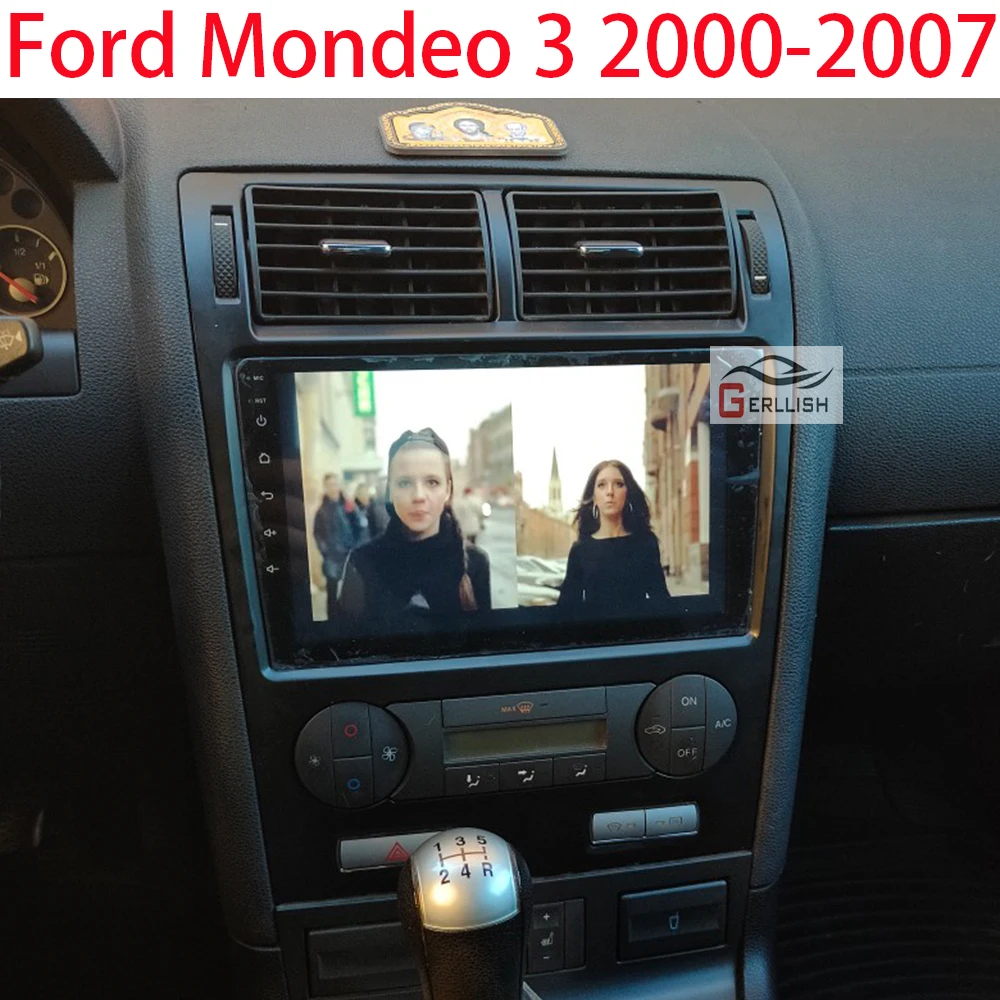 Автомагнитола 2 Din для Ford Fusion Mondeo 2004 2005 2006 2007 автомобильное радио Gps Android Coche Carplay