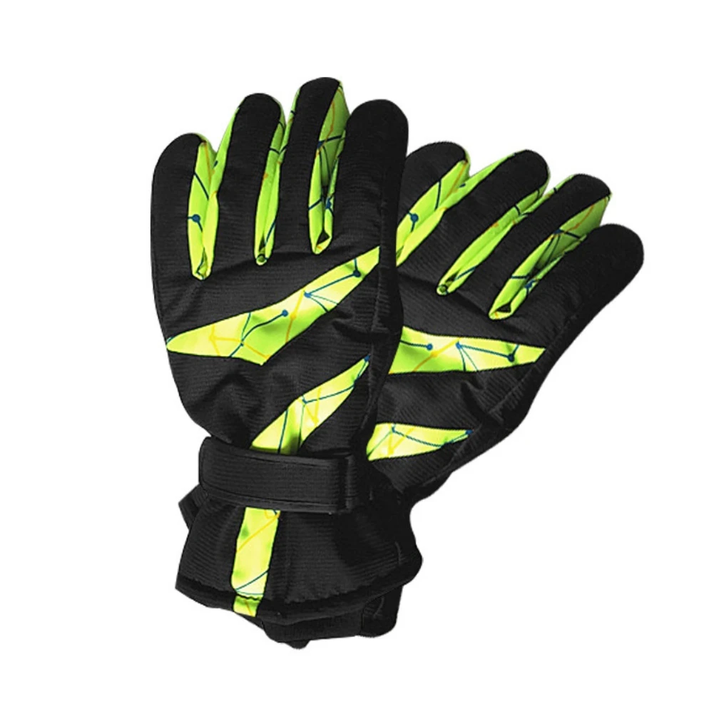 

Windproof Outdoor Sport Thermal Snowboard Glove Winter Ski Gloves Unisex Full Finger Warm Mittens Men Women Snow Thicken Glove