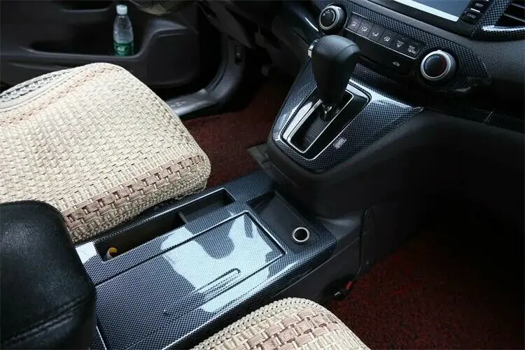 FOR HONDA CR-V CRV 2007-2011 carbon fiber central console Gear shift frame trim | Автомобили и мотоциклы