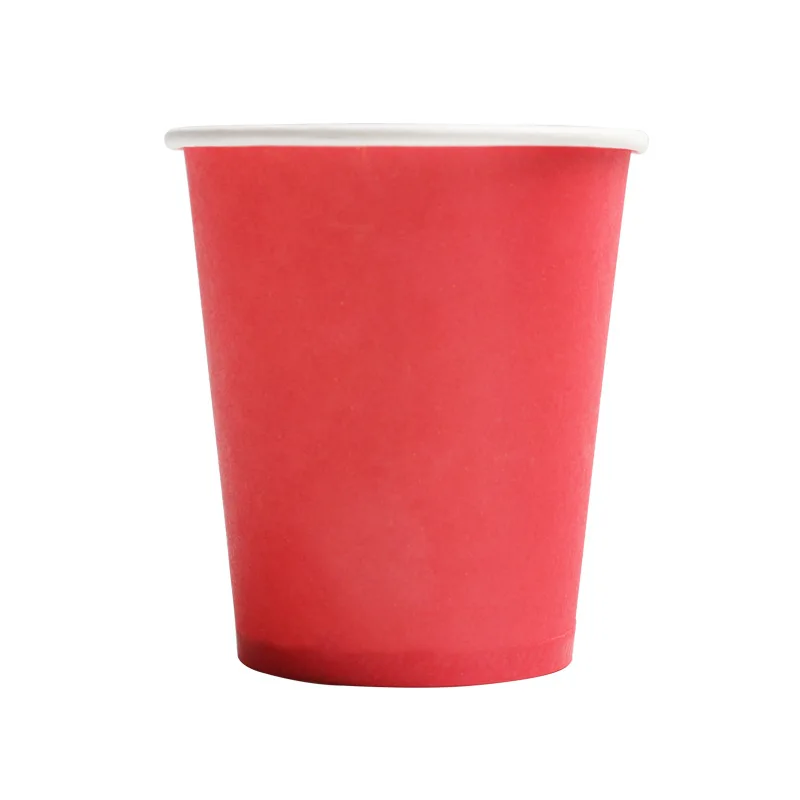 R cup 10pcs 10 шт./компл. DIY Бумага чашки Свадебная вечеринка Пикник Посуда Набор одноразовых стаканчиков украшения душа ребенка Дети День рождения Пикник Красочные - Цвет: R cup 10pcs