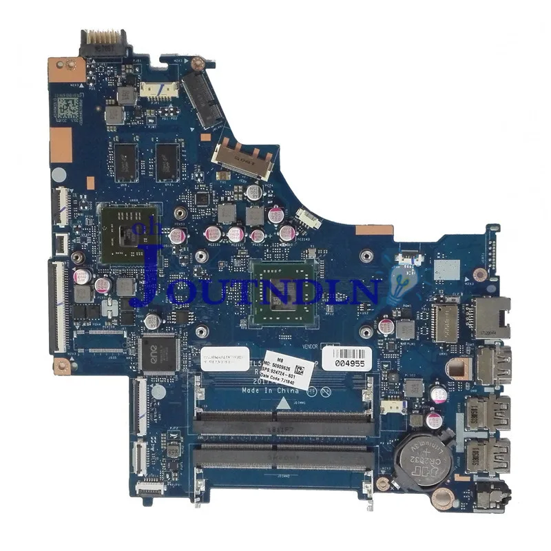 Материнская плата JOUTNDLN для ноутбука HP 15 BW 924724 001 501 601 Вт/0867071 CPU 216 GPU DDR4 с